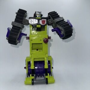 Transformers Armada Landfill Decepticon Action Figure 2002 Hasbro Takara Green